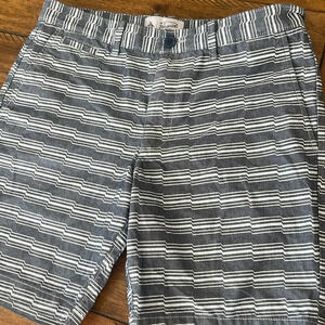 Original Penguin Men's Gray Striped Chino Shorts size 31